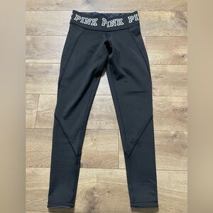 PINK Victoria's Secret Black Leggings